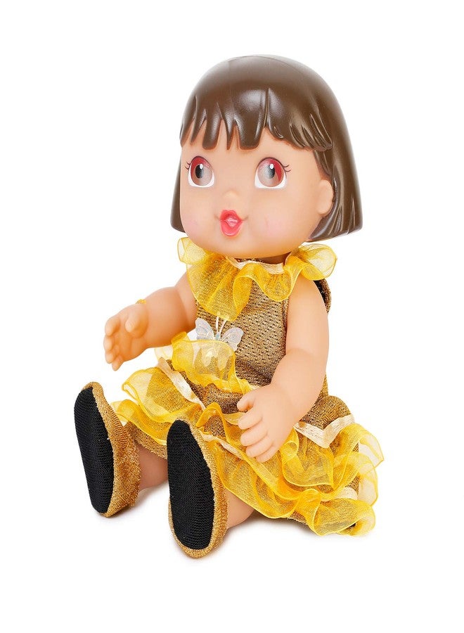 دورا دمية دورا دورا اللطيفة لعيد الميلاد (28 سم، أصفر) - للأطفال - Image 4